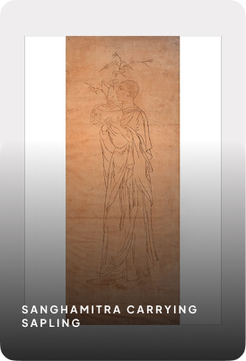 बुद्ध के महापरिनिर्वाण दर्शाती पट्टिका